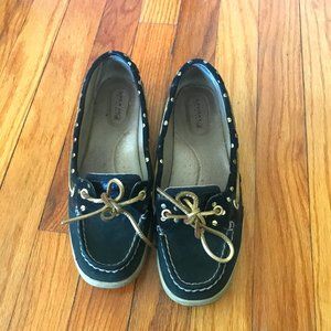 Sperry Top Slider Foil Dot Boating Shoes, Women’s